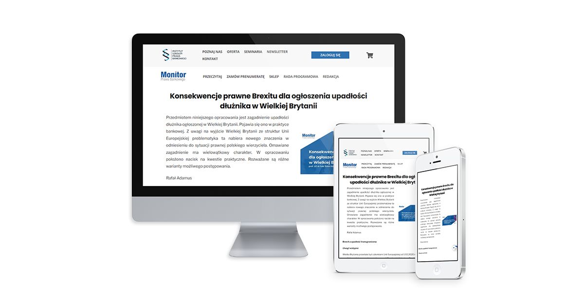 prenumerata online Monitor Prawa Bankowego