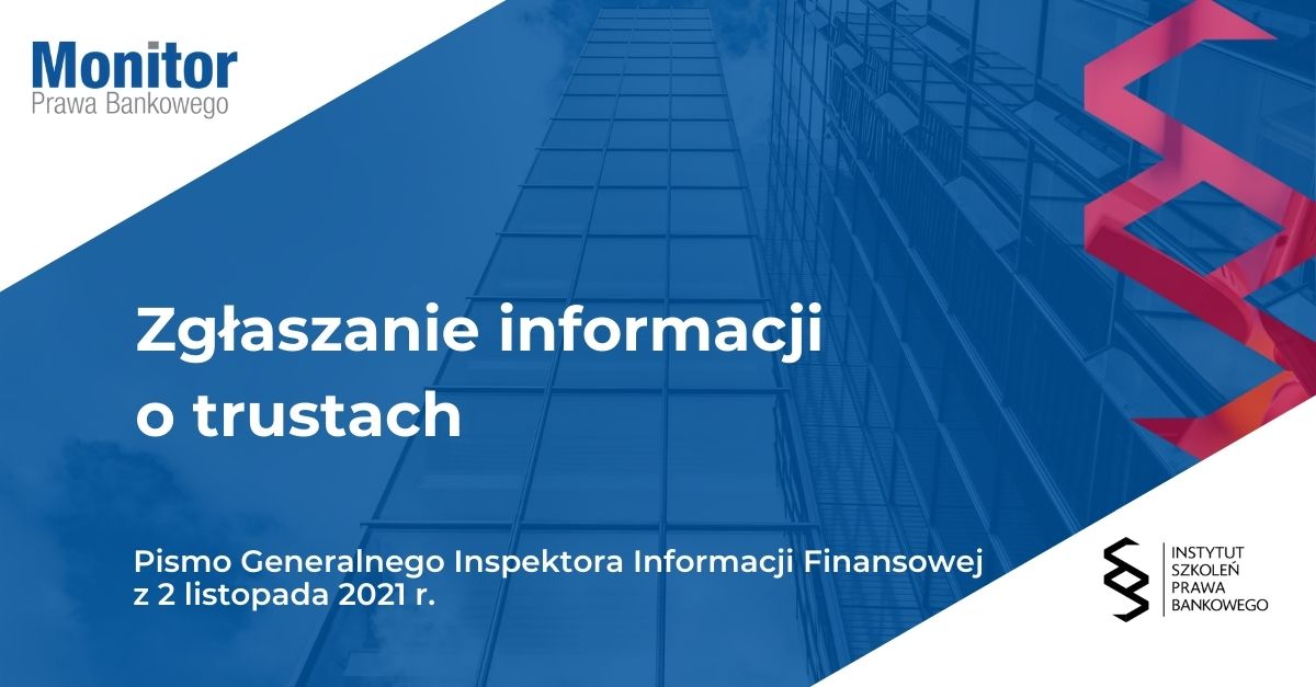 Zgłaszanie informacji o trustach