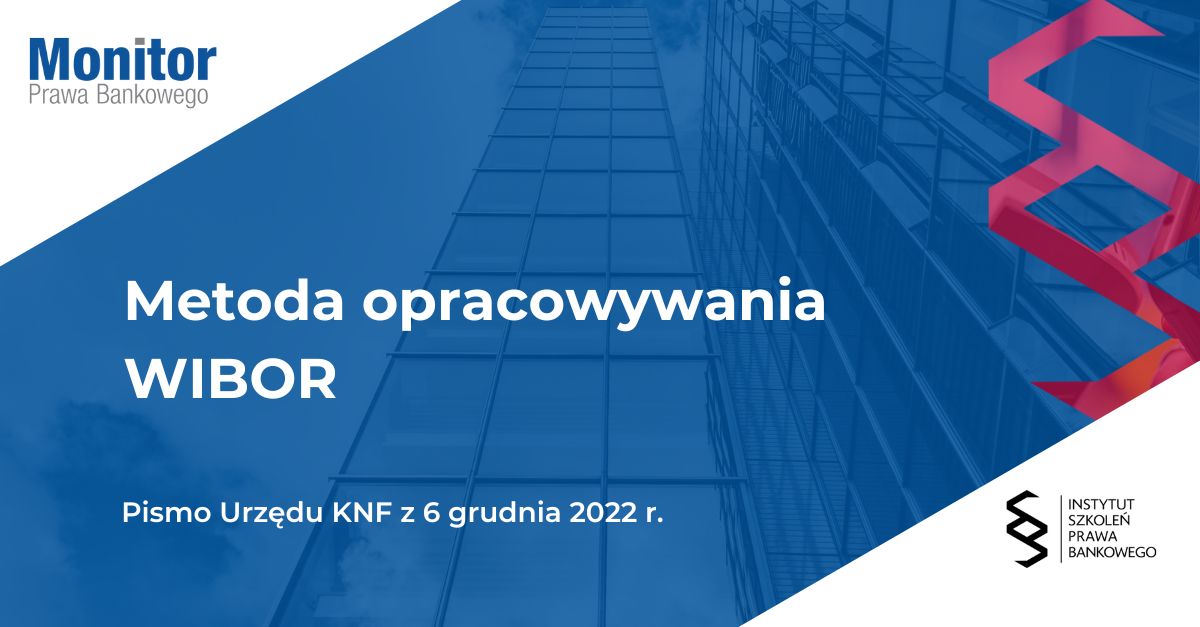 Metoda opracowywania WIBOR