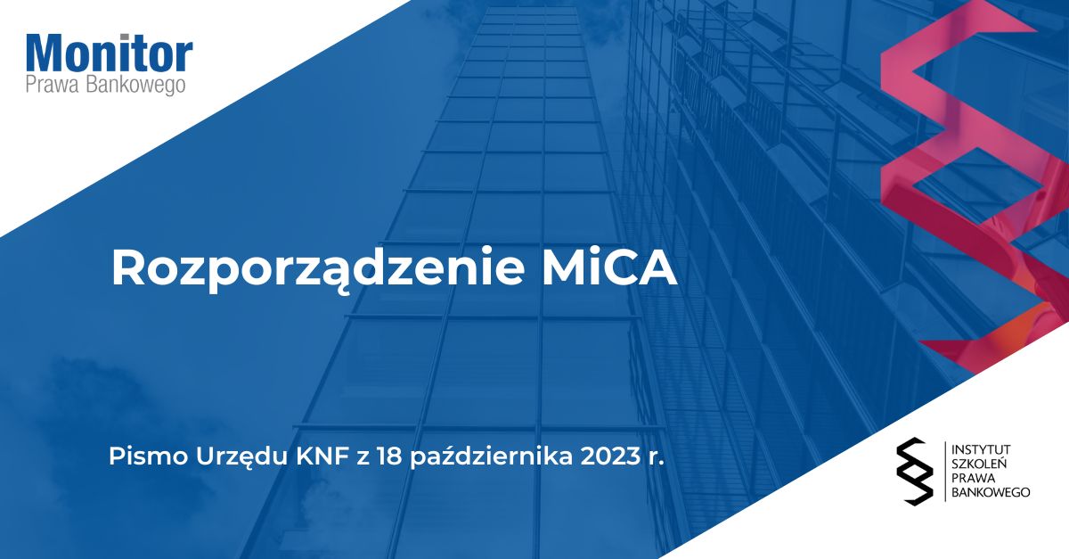 Rozporządzenie MiCA – najważniejsze informacje